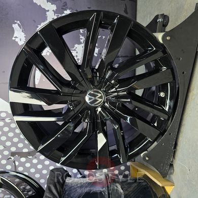 19" оригинальные диски VW Touareg III Osorno Design черный глянец (760601025E)