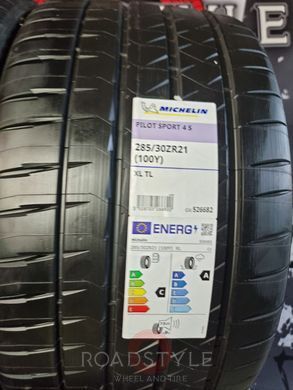 Summer tires 275/30 ZR21 98Y XL...285/30 ZR21 100Y XL Michelin Pilot Sport 4S