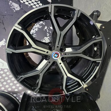 21" оригінальні різноширокі диски BMW X5 G05 X6 G06 741M style (36118071998 / 36118071999)