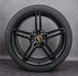 21" summer wheels Porsche Taycan Mission E Design Deep black