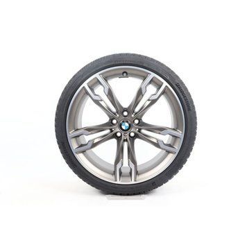 20" зимние разноширокие колеса BMW 5 G30 G31 668M Style Double-Spoke (7855087/7855088)