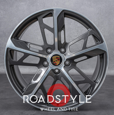 21" диски PORSCHE Taycan Cross Turismo Titan Dark Metallic