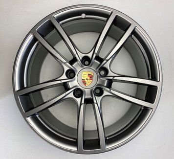 20" диски PORSCHE Cayenne Sport 9Y0 Platinum satin-mat (9Y0601025BB/9Y0601025BC)