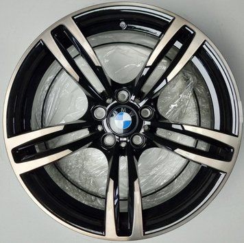 19" оригінальні різноширокі різноширокі диски BMW M2 F87 M3 F80 M4 F82 F83 5 F10 F11 6 F12 F13 437M Style (36112284550 / 36112284551)