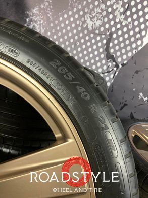 21" літні колеса Porsche Macan "Exclusive Sport Design Gold"