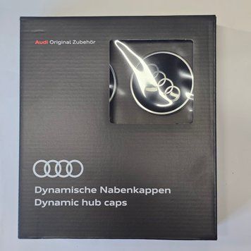 Комплект оригінальних динамічних ковпачків ЦО Audi 4M8071006A - 4M8071006