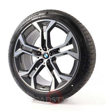 21" зимові різноширокі колеса BMW X5 G05 X6 G06 744M Style Y-Spoke (6883761/6883762)