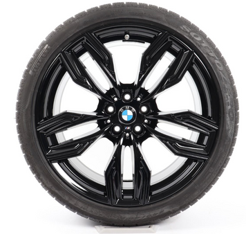 20" зимние разноширокие колеса BMW 6 G32 7 G11 G12 760M Style Double-Spoke (8047257/8047258)