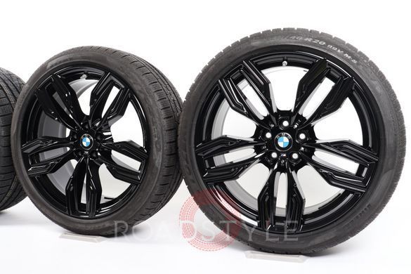 20" зимові різноширокі колеса BMW 6 G32 7 G11 G12 760M Style Double-Spoke (8047257/8047258)