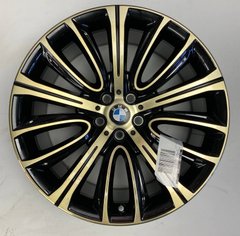 20" різноширокі диски BMW 6 G32 7 G11 G12 628 style V-Spoke Night Gold