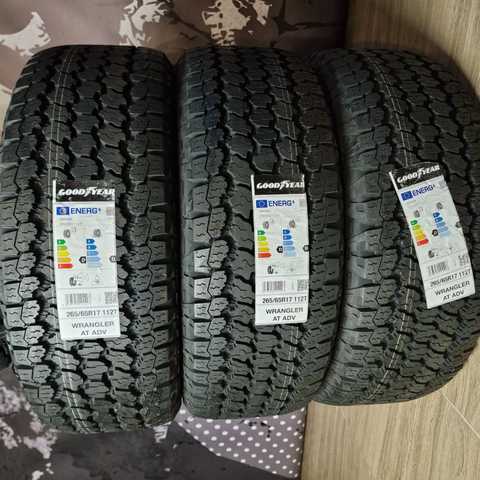Winter tires 265/65 R17 112T Goodyear Wrangler AT