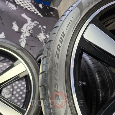 22" оригінальні літні колеса Porsche Cayenne Coupe 9Y3 (9Y3601025BK/9Y3601025CP)