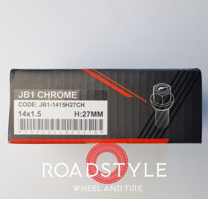 Bolts JAPAN RACING JB1 14X1,5 Chrome