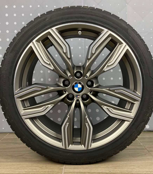 20" летние разноширокие колеса BMW 7 G11 G12 6 G32 GT 5 G30 G31 760 Style (36118047257/36118047258)