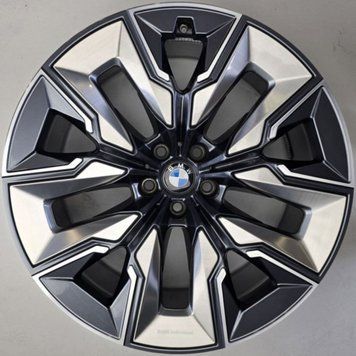 21" original staggered originan rims BMW 7 i7 G70 G11 G12 5 i5 G30 G31 G60 910i style Individual (5A19DF6 / 5A19DF7)