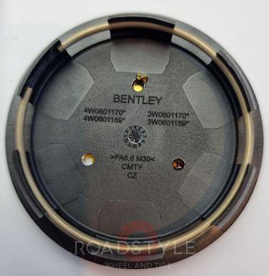 Комплект оригинальных колпачков ЦО Bentley 3W0601159Q