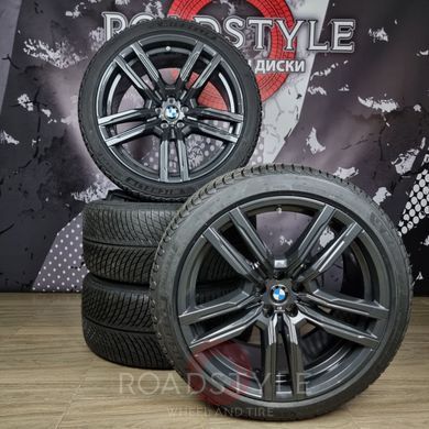 НОВІ 21" оригінальні зимові колеса BMW X5M F95 X6M F96 808M Style (36118090794/36118090795)