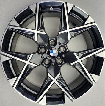 19" оригінальні одноширокі диски BMW X3 G45 G01 X4 G02 7 G70 G11 G12 3 G20/G21 5 G30/G31 8 G14/G15/G16 1035M Style (5A6F100)