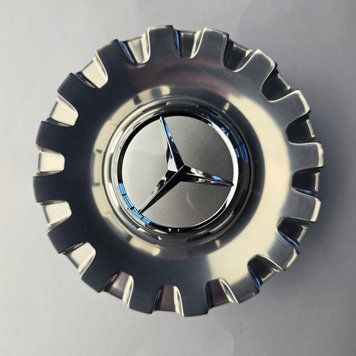 A set of original Mercedes A2224000900 center caps