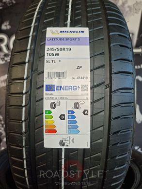 Summer tires 245/50 R19 105W XL ZP Michelin Latitude Sport 3 *