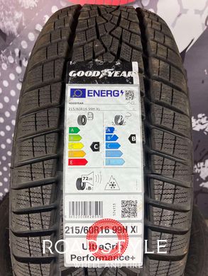 Winter tires 215/60 R16 99H XL Goodyear UltraGrip Performance +