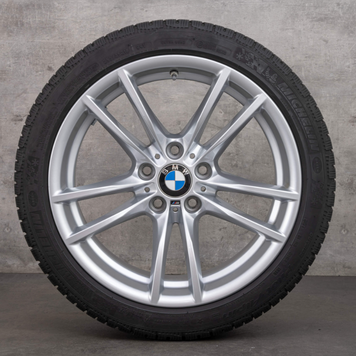 18" оригінальні різноширокі різноширокі диски BMW M2 F87 M3 F80 M4 F82 F83 3 F30 F31 F34 5 F07 F10 F11 640M Style (36112284905 / 36112284906)