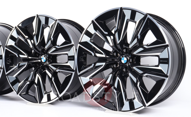 21" оригинальные разноширокие диски BMW 7 Series G70 i7 G70 X3 G45 910i Style Aerodynamics(5A6F119 / 5A6F120)
