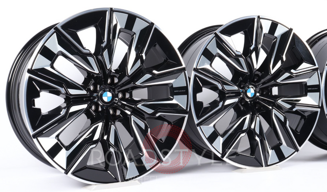 21" оригинальные разноширокие диски BMW 7 Series G70 i7 G70 X3 G45 910i Style Aerodynamics(5A6F119 / 5A6F120)