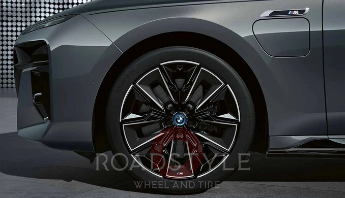 21" оригинальные разноширокие диски BMW 7 Series G70 i7 G70 X3 G45 910i Style Aerodynamics(5A6F119 / 5A6F120)