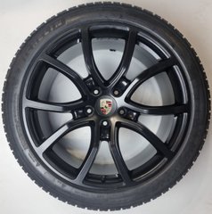 21" зимние колеса Porsche Cayenne 9Y0 Exclusive Design Black Satin