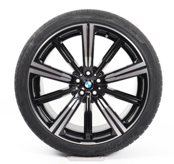 22" оригінальні різноширокі диски BMW X5 G05 X6 G06 X7 G07 749M style Performance (36116883767 / 36116883768)