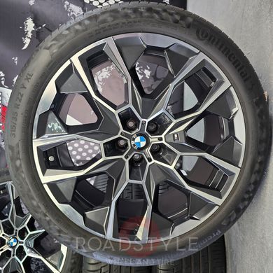 22" оригинальные разноширокие летние колеса BMW X5 G05 X6 G06 X7 G07 913M Style (6895935/6895936)