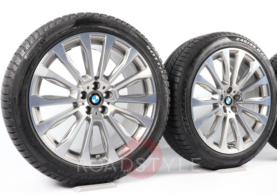 20" зимові різноширокі колеса BMW X3 G01 X4 G02 697M Style V-Spoke (6877332/8010267)