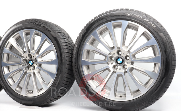20" зимові різноширокі колеса BMW X3 G01 X4 G02 697M Style V-Spoke (6877332/8010267)