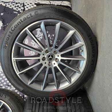 21" оригінальні літні колеса Merсedes GLE W167 AMG графіт-полірування (A1674013400/A1674013500)